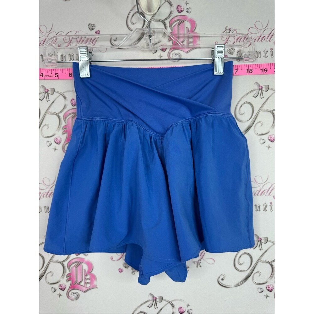 aerie offline skort skirt Royal Blue Active Skort